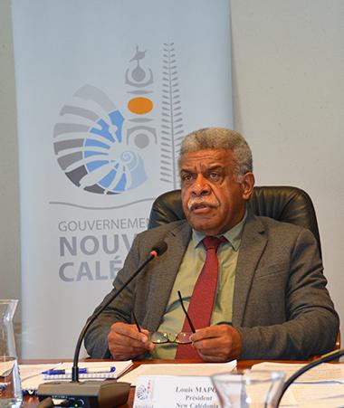  Le président du gouvernement Louis Mapou a participé à la visioconférence de la 51e réunion des dirigeants du Forum des Îles du Pacifique (FIP).