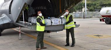 Equipment delivered on Tuesday, March 30, will help Papua New Guinea, long spared from Covid-19, combat the recent emergence of positive cases