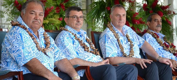 Philippe Germain a assisté à la cérémonie d’ouverture dans la tribune officielle, aux côtés des représentants des pays membres du FIP.