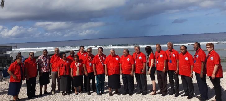 Les membres du FIP réuni à Nauru.