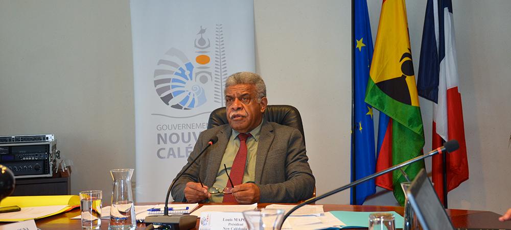 The President of the Government, Louis Mapou participated in  the 51st Pacific Islands Forum (PIF) Leaders Retrat via videoconference 