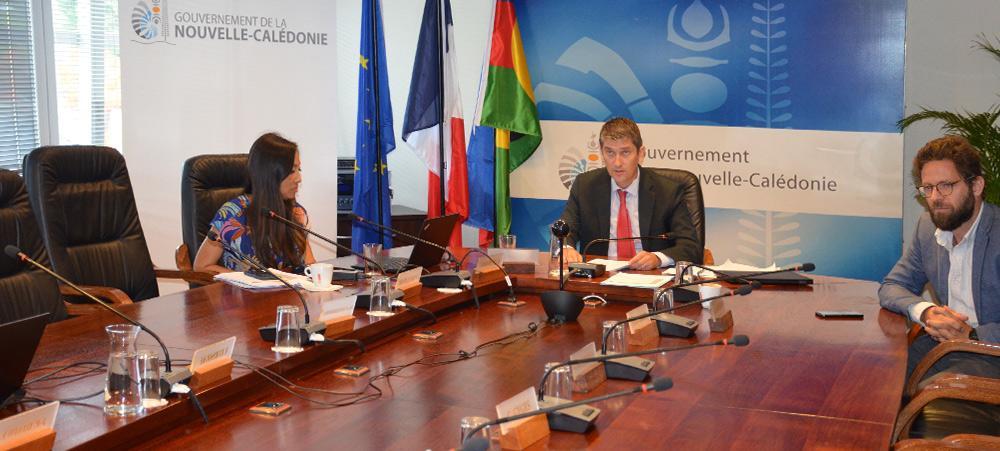 New Caledonia shared its desire to "reunite the European family around common economic objectives".