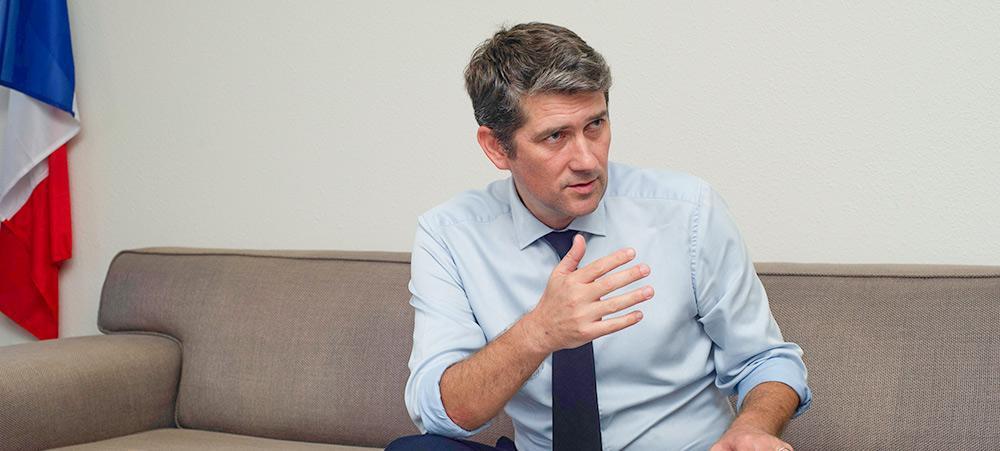 François Behue has already worked in the Pacific region, between 2007 and 2009, as chargé de mission to the Prefect of Wallis and Futuna for territorial, European and regional affairs (© Peter Tandt).